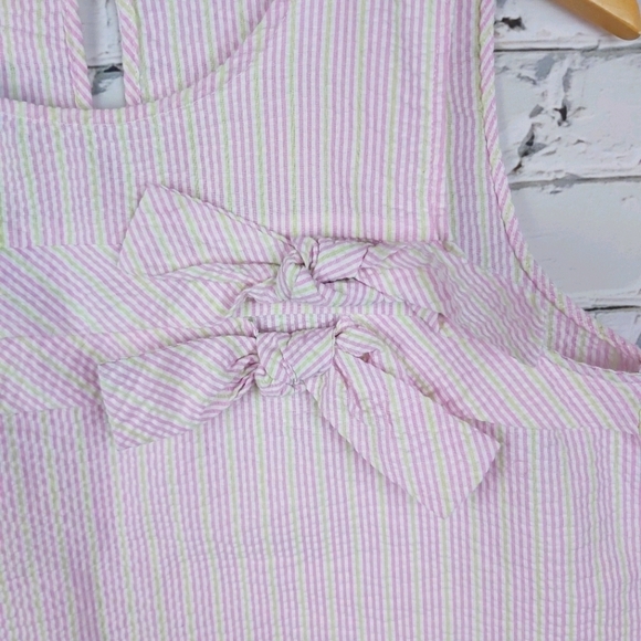 Jane and Delancey Striped Top . - Picture 2 of 7